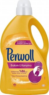 Perwoll Bakım & Koruma Sıvı Çamaşır Deterjanı 50 Yıkama Deterjan kullananlar yorumlar